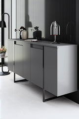 Mobilier de Lux, 160x35 cm - Anthracite Black