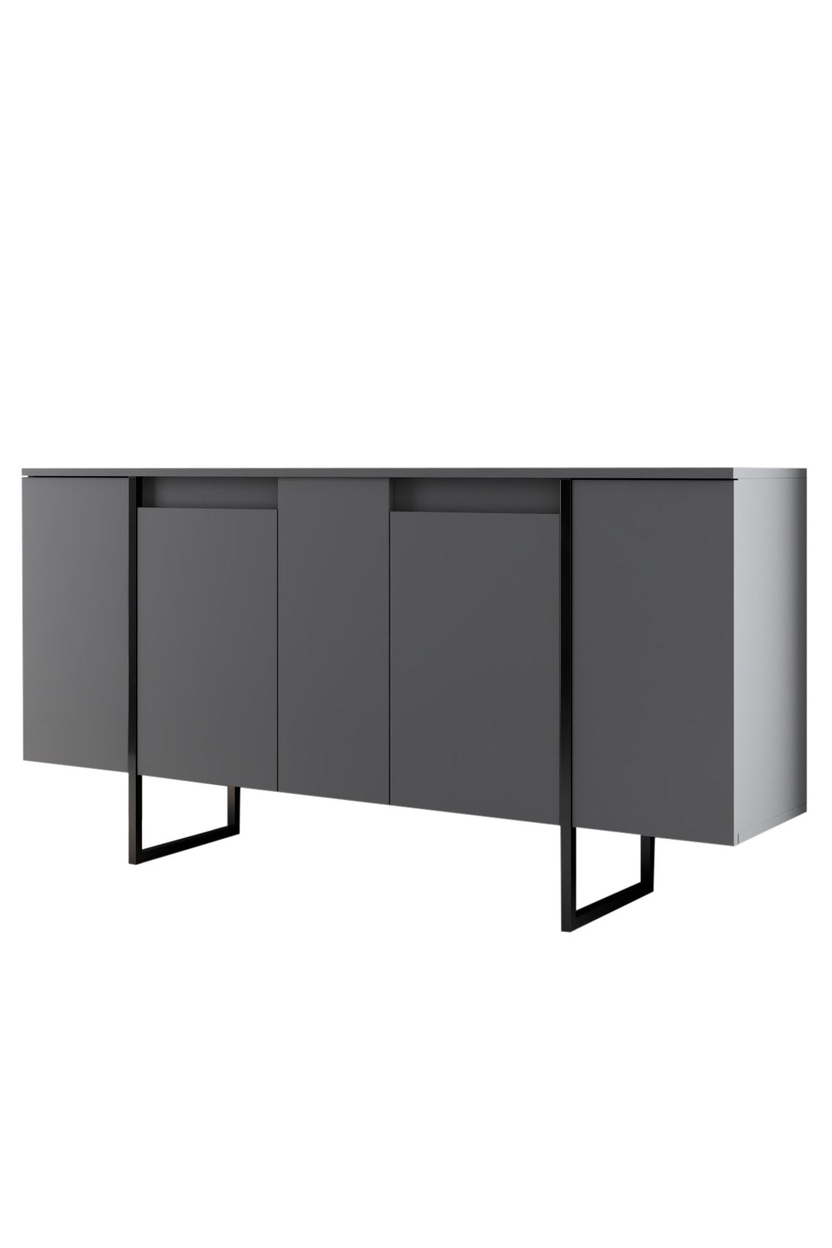 Mobilier de Lux, 160x35 cm - Anthracite Black