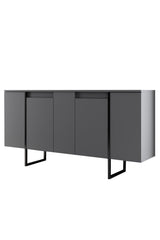 Mobilier de Lux, 160x35 cm - Anthracite Black