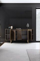 Mobilier de Lux, 160x35 cm - Walnut Gold