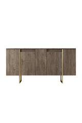 Mobilier de Lux, 160x35 cm - Walnut Gold