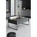 Mobilier de Lux, Anthracite Silver - White Silver, 90x60 cm