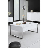 Mobilier de Lux, Anthracite Silver - White Silver, 90x60 cm - White
Silver