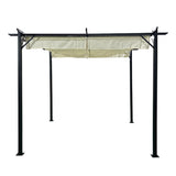 Mobilier gradina Garden gazebo Spectra, Negru - Bej, 300x300x225 cm