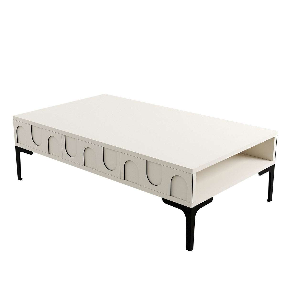Mobilier Lyon 32, 105x60 cm - Cream Black