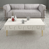 Mobilier Lyon 33, 105x60 cm - Cream Gold