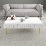 Mobilier Lyon 33, 105x60 cm - White Gold