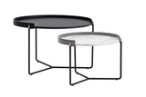Mobilier Mandy, Antracit - Natural, 60x80x51 cm