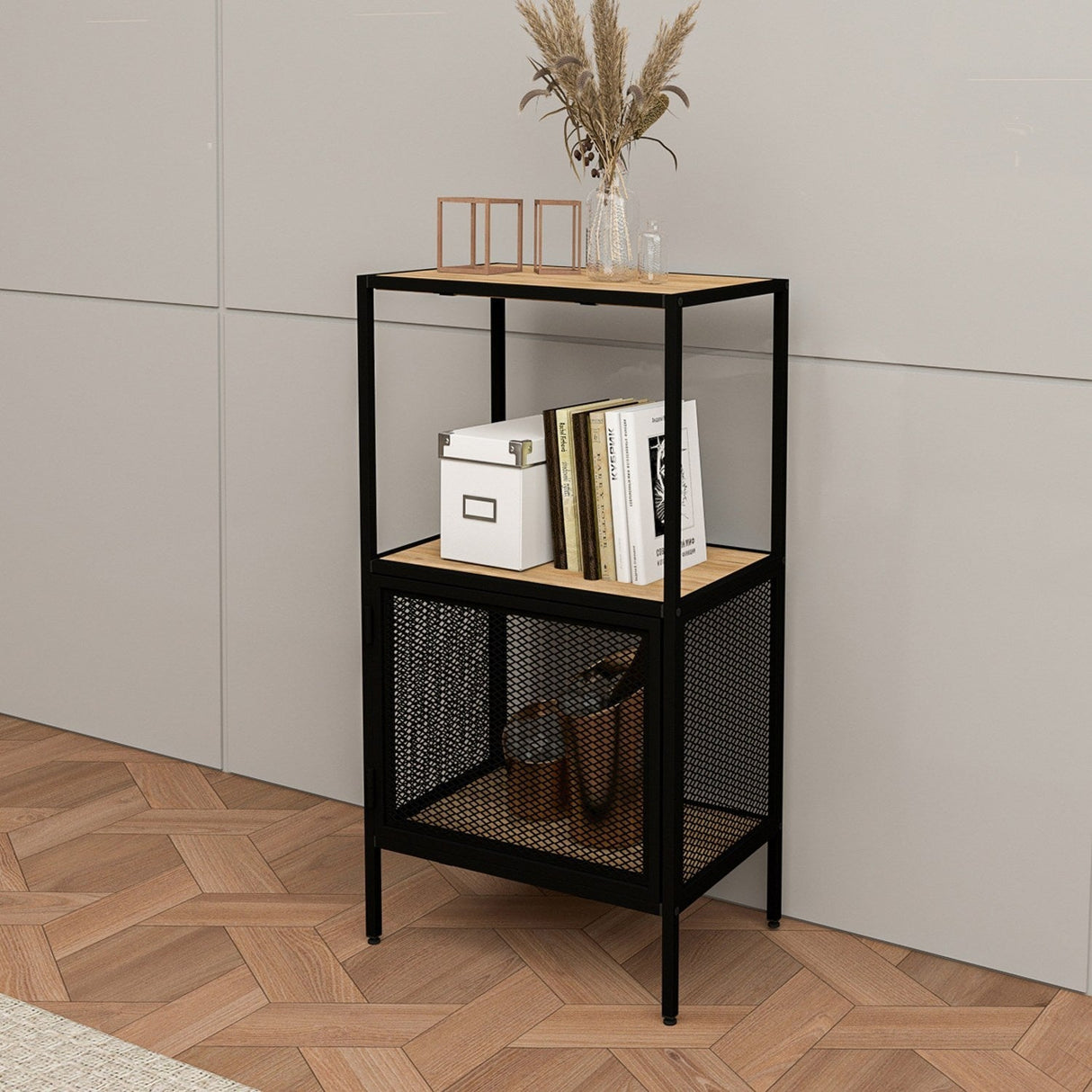 Mobilier Rennes, Negru - Oak Black, 30x45 cm - Oak Black