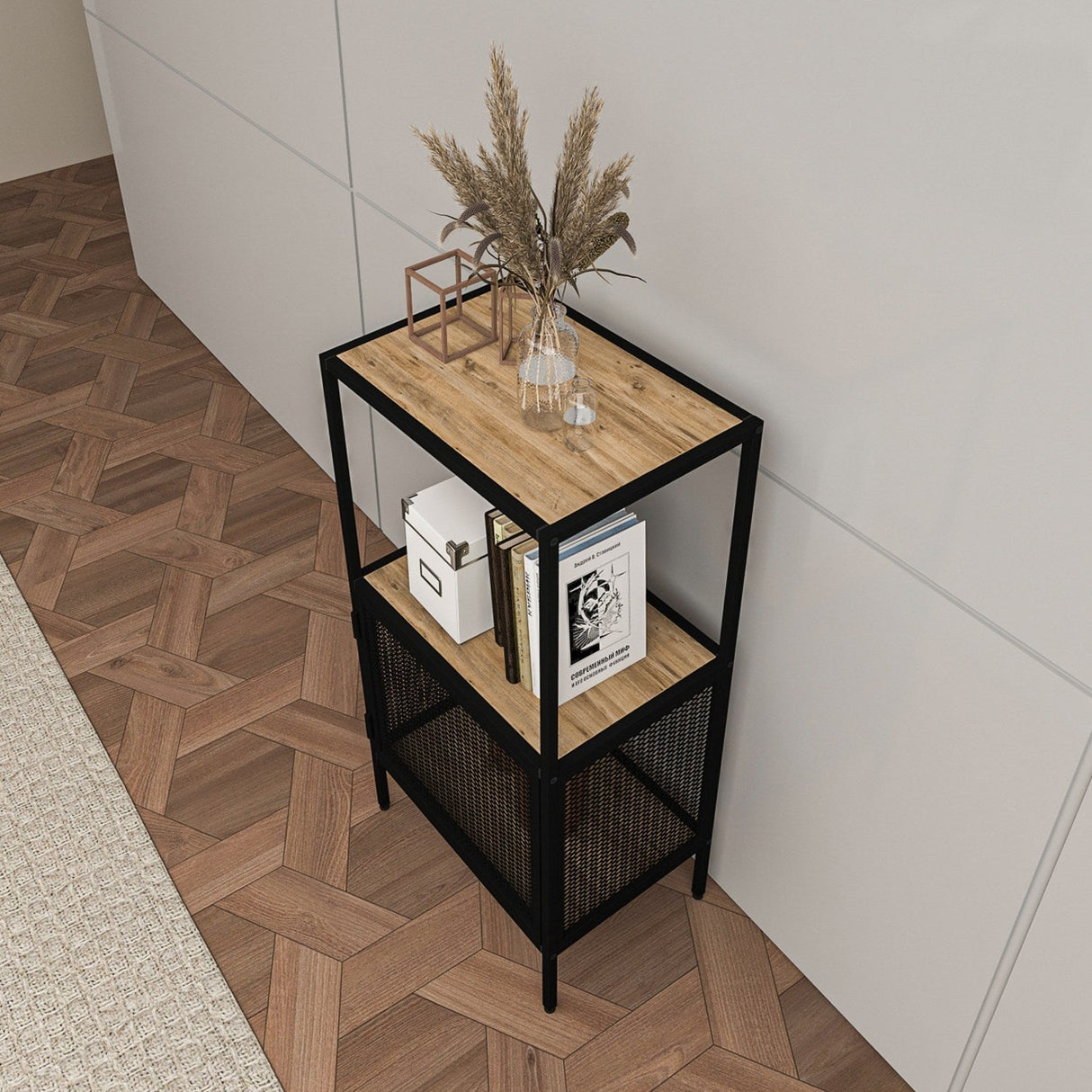 Mobilier Rennes, Negru - Oak Black, 30x45 cm - Oak Black