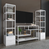 Mobilier Robbins, 198x39 cm - Alb
