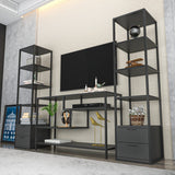Mobilier Robbins, 198x39 cm - Gri