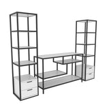 Mobilier Robbins, 198x39 cm - Negru