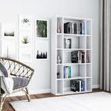 Mobilier Sanborn, Stejar - Alb, 90x25 cm - Alb