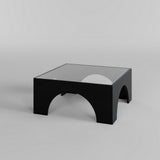 Mobilier Seine, 80x35 cm - Black Transparent
