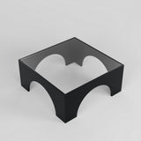 Mobilier Seine, 80x35 cm - Black Transparent