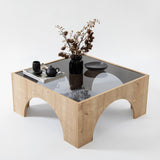 Mobilier Seine, 80x35 cm - Dark Grey Oak