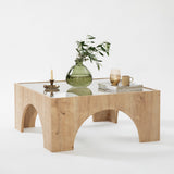 Mobilier Seine, 80x35 cm - Oak Transparent