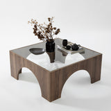 Mobilier Seine, 80x35 cm - Transparent Walnut
