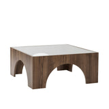 Mobilier Seine, 80x35 cm - Transparent Walnut