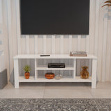 Mobilier TV cu rafturi Seref, Diverse culori, 120x30x47 cm - Alb