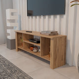 Mobilier TV cu rafturi Seref, Diverse culori, 120x30x47 cm - Stejar