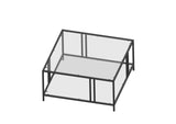 Mobilier Uranüs, 80x80 cm - Negru