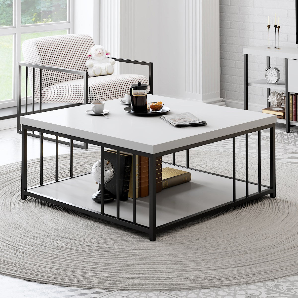 Mobilier Zenn (diverse dimensiuni) - White Black