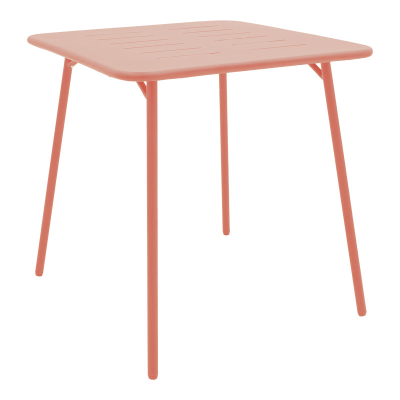 Moraja Deraby I set 3 piese terracotta metal, Teracotă, 70x70x73 cm