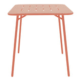 Moraja Deraby I set 3 piese terracotta metal, Teracotă, 70x70x73 cm