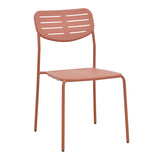 Moraja Deraby I set 3 piese terracotta metal, Teracotă, 70x70x73 cm
