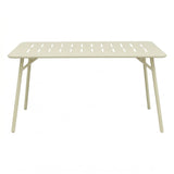 Moraja Deraby set 5 piese crem metal, 140x80x72 cm
