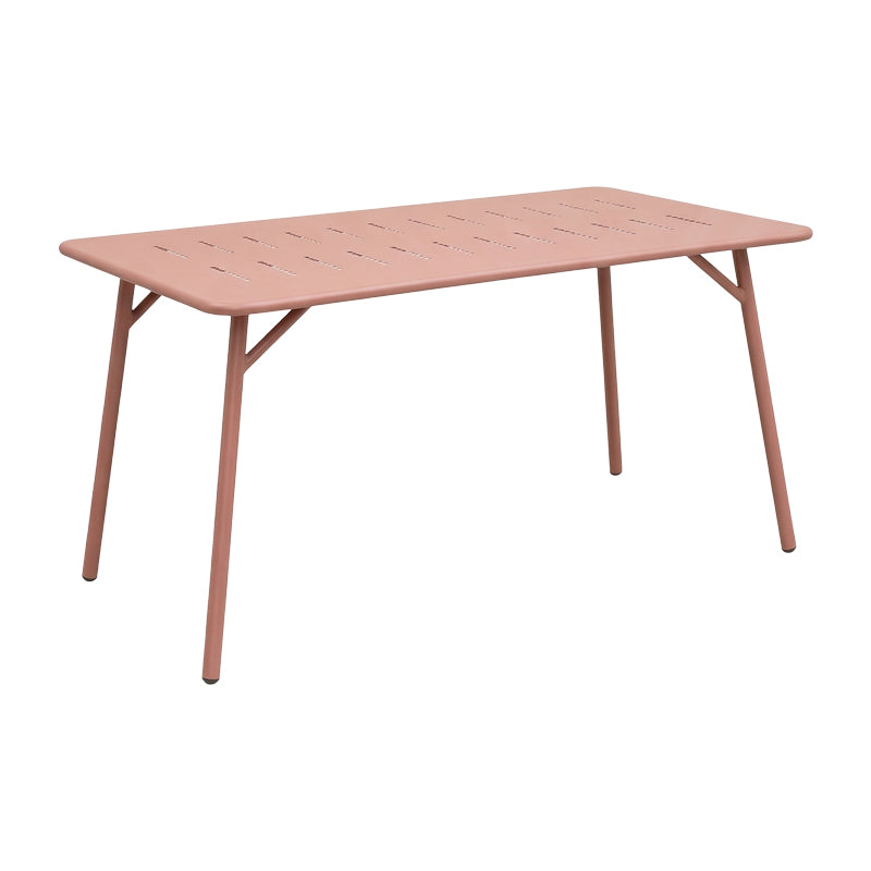 Moraja Deraby Ι set 5 piese terracotta metal, Teracotă, 140x80x72 cm