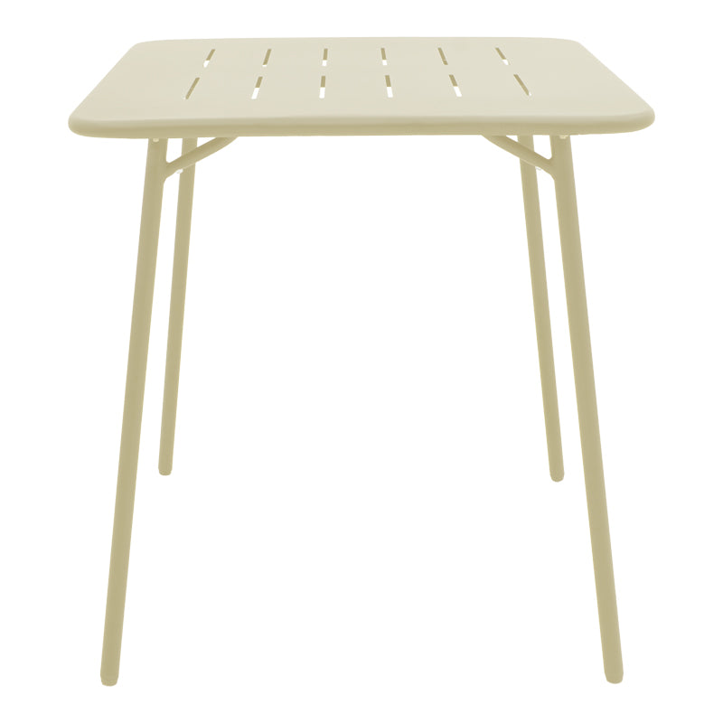 Moraja Federal set 3 piese crem metal, 70x70x73 cm