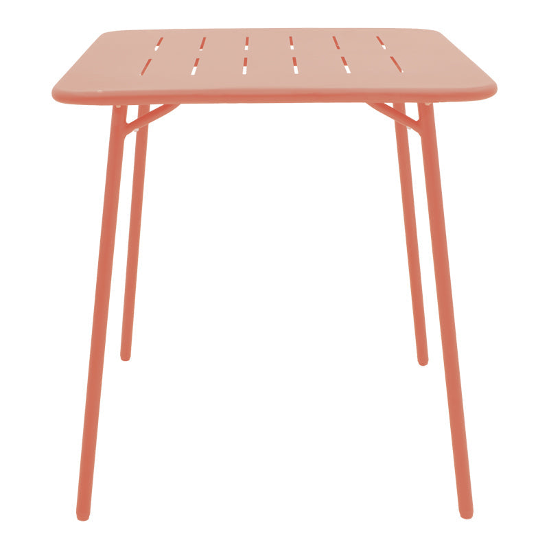 Moraja Federal set 3 piese terracotta metal, Teracotă, 70x70x73 cm