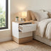 Noptiera Adore Base, 2 sertare, 45 x 52 x 40 cm | SKU: KMD-820-MB-1