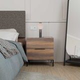 Noptiera KMD-1720-DD-1 Home Collection® Oryana, 2 sertare, Alb - Nuc, 55x59x44 cm - Nuc | SKU: KMD-1720-DD-1, KMD-1720-OO-1, KMD-1720-FF-1