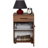 Noptiera KMD-511-BB-1 Home Collection® Trendline, Alb - Maro, 40x57x39 cm - Maro | SKU: KMD-511-OO-1
