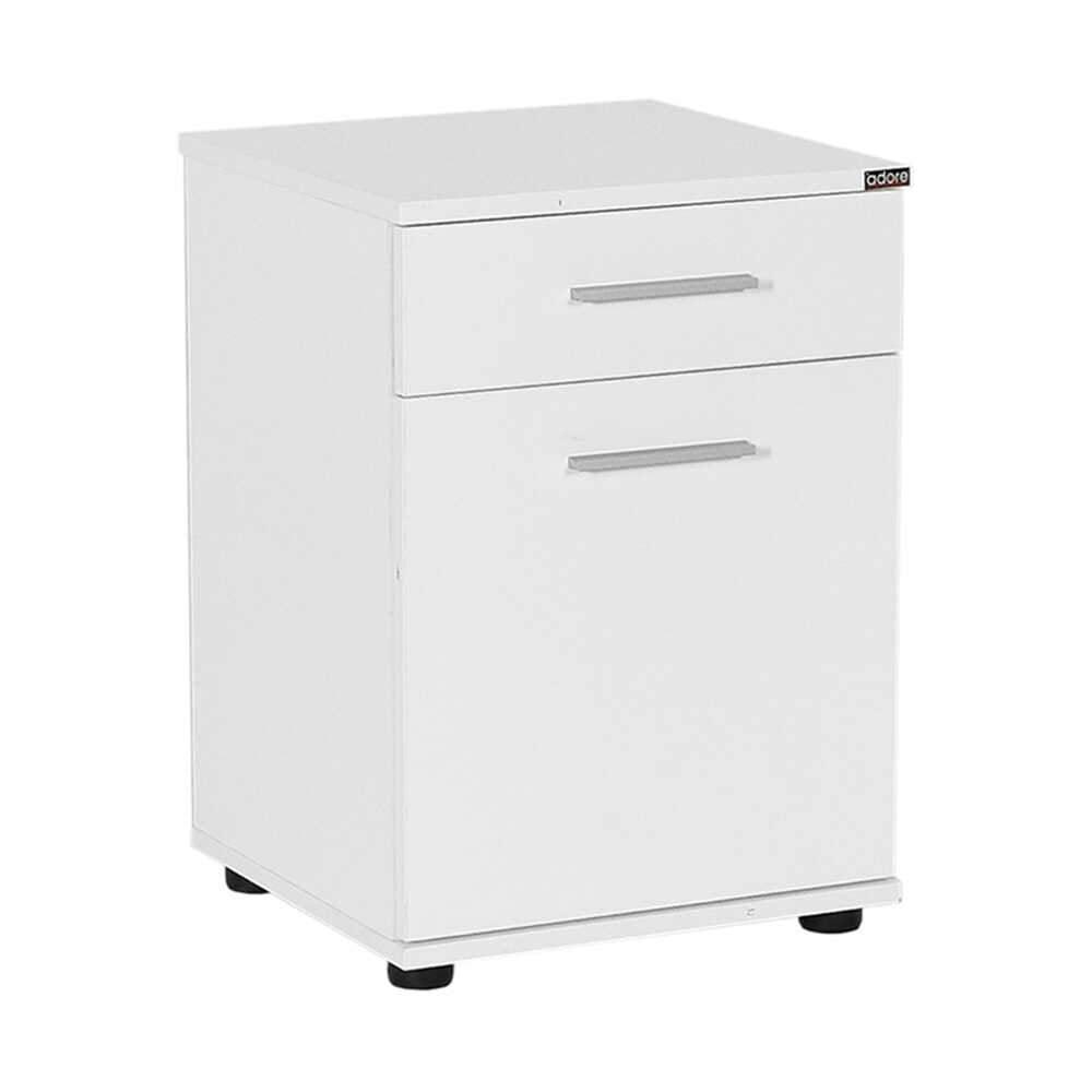 Noptiera KMD-511-BB-1 Home Collection® Trendline, Alb - Maro, 40x57x39 cm - Alb | SKU: KMD-511-BB-1, KMD-511-OO-1