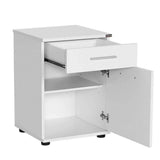 Noptiera KMD-511-BB-1 Home Collection® Trendline, Alb - Maro, 40x57x39 cm - Alb | SKU: KMD-511-BB-1, KMD-511-OO-1
