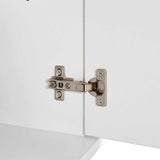 Noptiera KMD-511-BB-1 Home Collection® Trendline, Alb - Maro, 40x57x39 cm - Alb | SKU: KMD-511-BB-1, KMD-511-OO-1