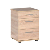 Noptiera KMD-530-BB-1 Home Collection® Trendline, 3 sertare, 40x57x39 cm - Bej | SKU: KMD-530-BB-1, KMD-530-OO-1, KMD-530-TT-1, KMD-530-SS-1