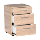 Noptiera KMD-530-BB-1 Home Collection® Trendline, 3 sertare, 40x57x39 cm - Bej | SKU: KMD-530-BB-1, KMD-530-OO-1, KMD-530-TT-1, KMD-530-SS-1