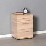 Noptiera KMD-530-BB-1 Home Collection® Trendline, 3 sertare, 40x57x39 cm - Bej | SKU: KMD-530-SS-1