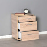 Noptiera KMD-530-BB-1 Home Collection® Trendline, 3 sertare, 40x57x39 cm - Bej | SKU: KMD-530-BB-1, KMD-530-OO-1, KMD-530-TT-1, KMD-530-SS-1