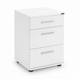 Noptiera KMD-530-BB-1 Home Collection® Trendline, 3 sertare, 40x57x39 cm - Alb | SKU: KMD-530-BB-1, KMD-530-OO-1, KMD-530-TT-1, KMD-530-SS-1