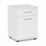 Noptiera KMD-511-BB-1 Home Collection® Trendline, Alb - Maro, 40x57x39 cm - Alb | SKU: KMD-511-BB-1, KMD-511-OO-1