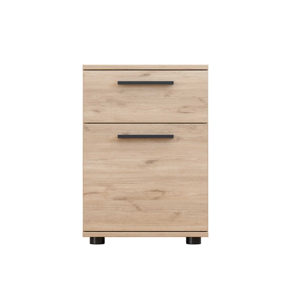 Noptiera KMD-611-BB-1 Home Collection® White, 2 sertare, Usa reversibila, Alb, 40x57x41 cm - Noptiera KMD-611-BB-1 Home Collection® White, 2 sertare, Usa reversibila, Alb, 40x57x41 cm | SKU: KMD-611-BB-1, KMD-611-FF-1