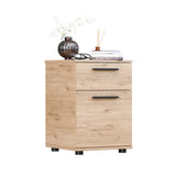 Noptiera KMD-611-BB-1 Home Collection® White, 2 sertare, Usa reversibila, Alb, 40x57x41 cm - Noptiera KMD-611-BB-1 Home Collection® White, 2 sertare, Usa reversibila, Alb, 40x57x41 cm | SKU: KMD-611-BB-1, KMD-611-FF-1