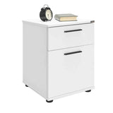 Noptiera KMD-611-BB-1 Home Collection® White, 2 sertare, Usa reversibila, Alb, 40x57x41 cm - Alb | SKU: KMD-611-BB-1, KMD-611-FF-1